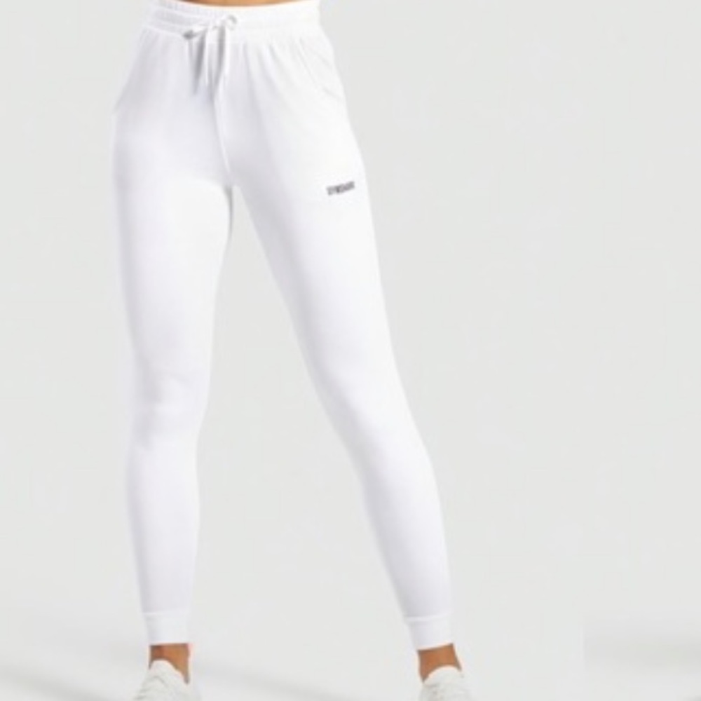 Gymshark Pippa Training Joggers - White